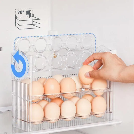 Automatic Flipping Egg Rack Storage